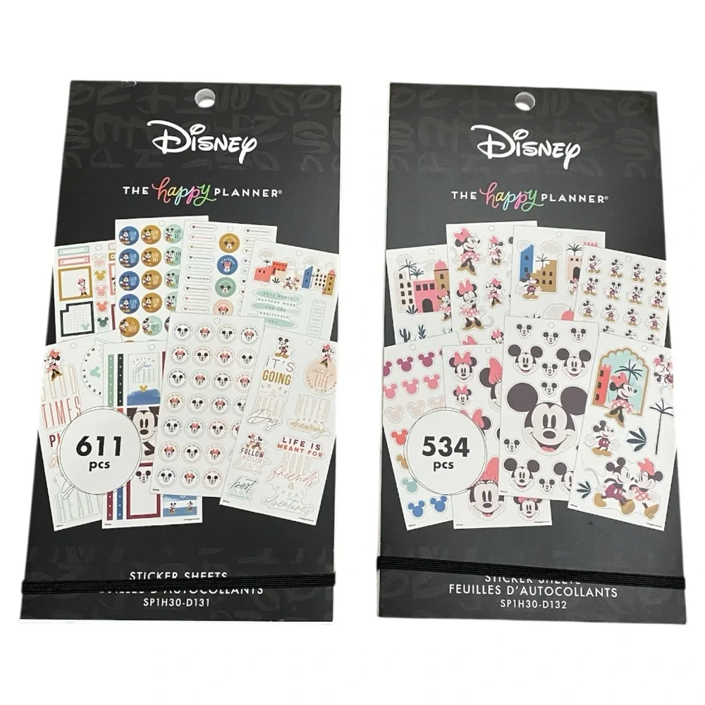 Disney The Happy Planner Sticker Sheets Set